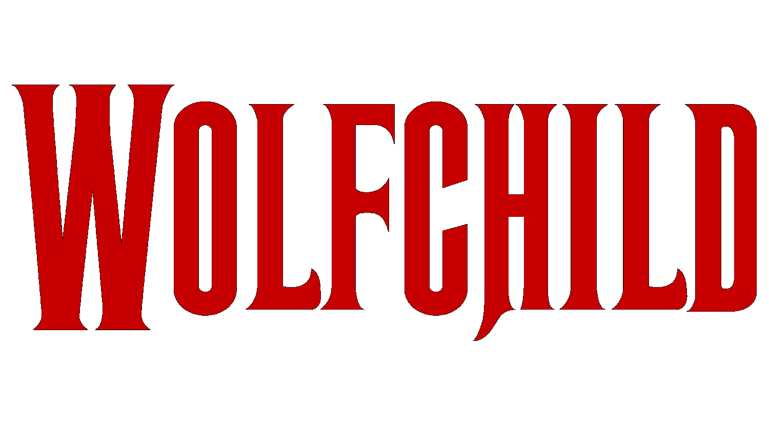 Wolfchild logo for Super Nintendo